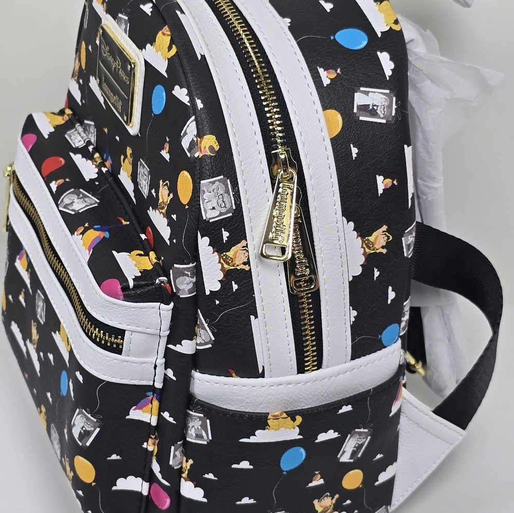 Loungefly Disney Parks  Pixar Up Mini Backpack Nwt - Picture 3 of 6